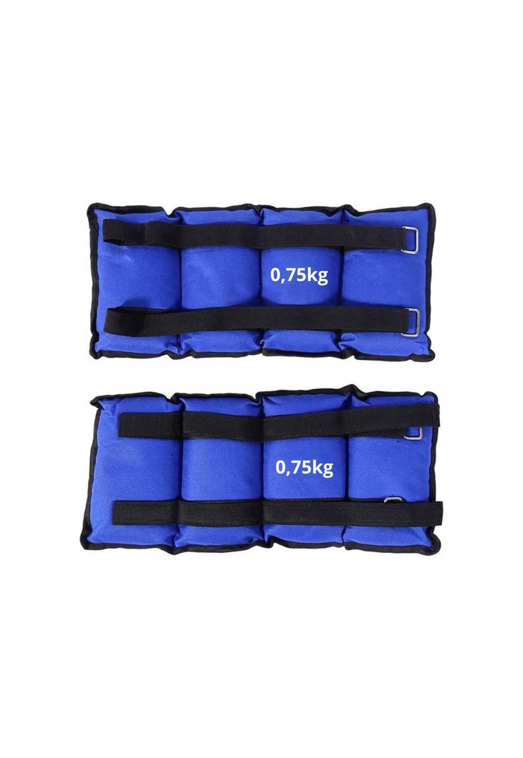 Pesas Deportivas Tobillos Muñeca 1,5 KG Azul-1