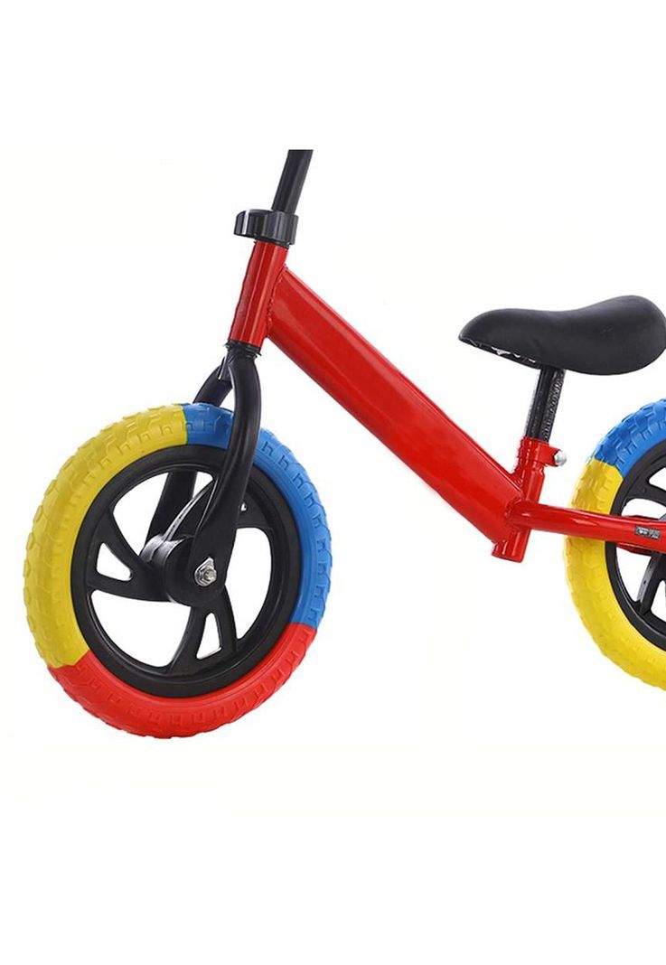 Bicicleta Equilibrio Sin Pedales Infantil Aprendizaje Roja-1