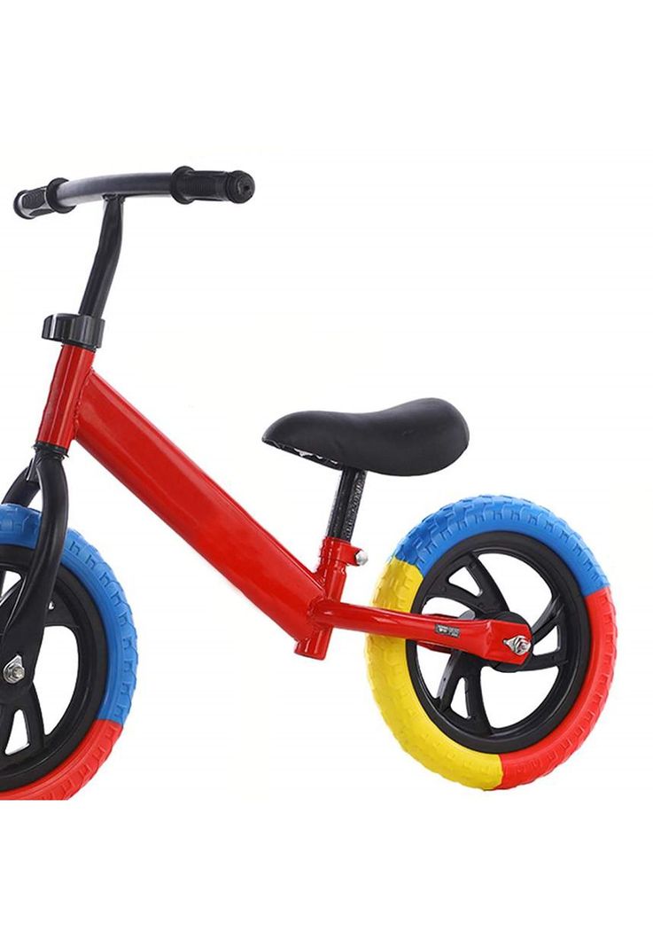 Bicicleta Equilibrio Sin Pedales Infantil Aprendizaje Roja-2