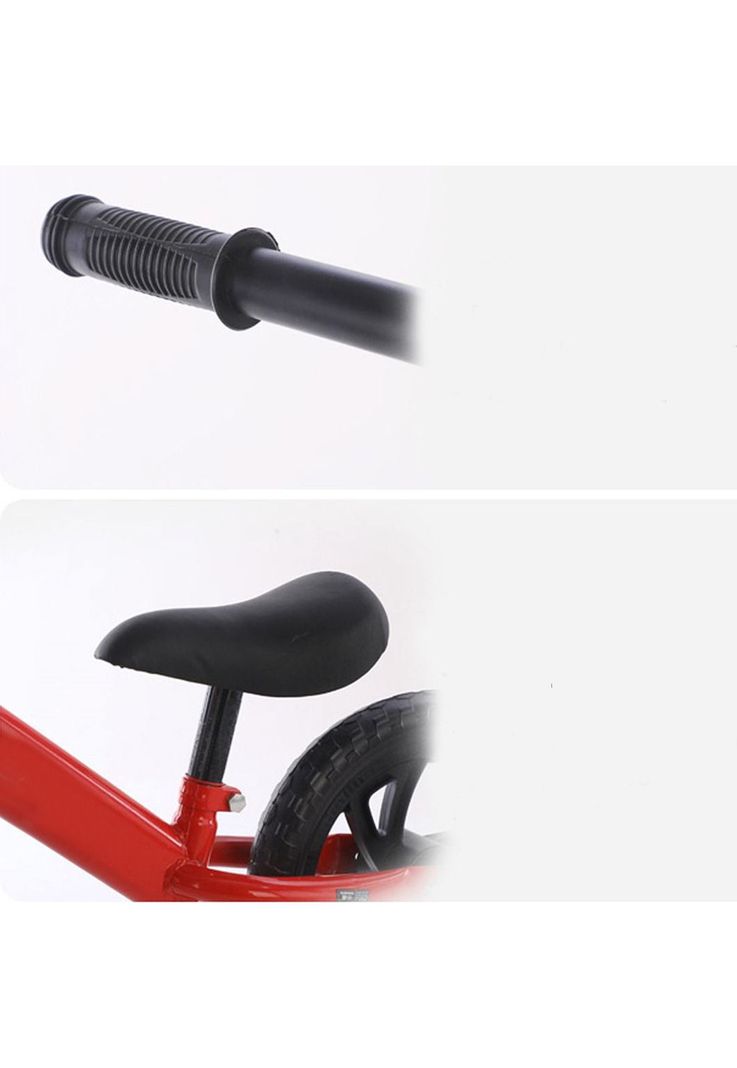Bicicleta Equilibrio Sin Pedales Infantil Aprendizaje Roja-4