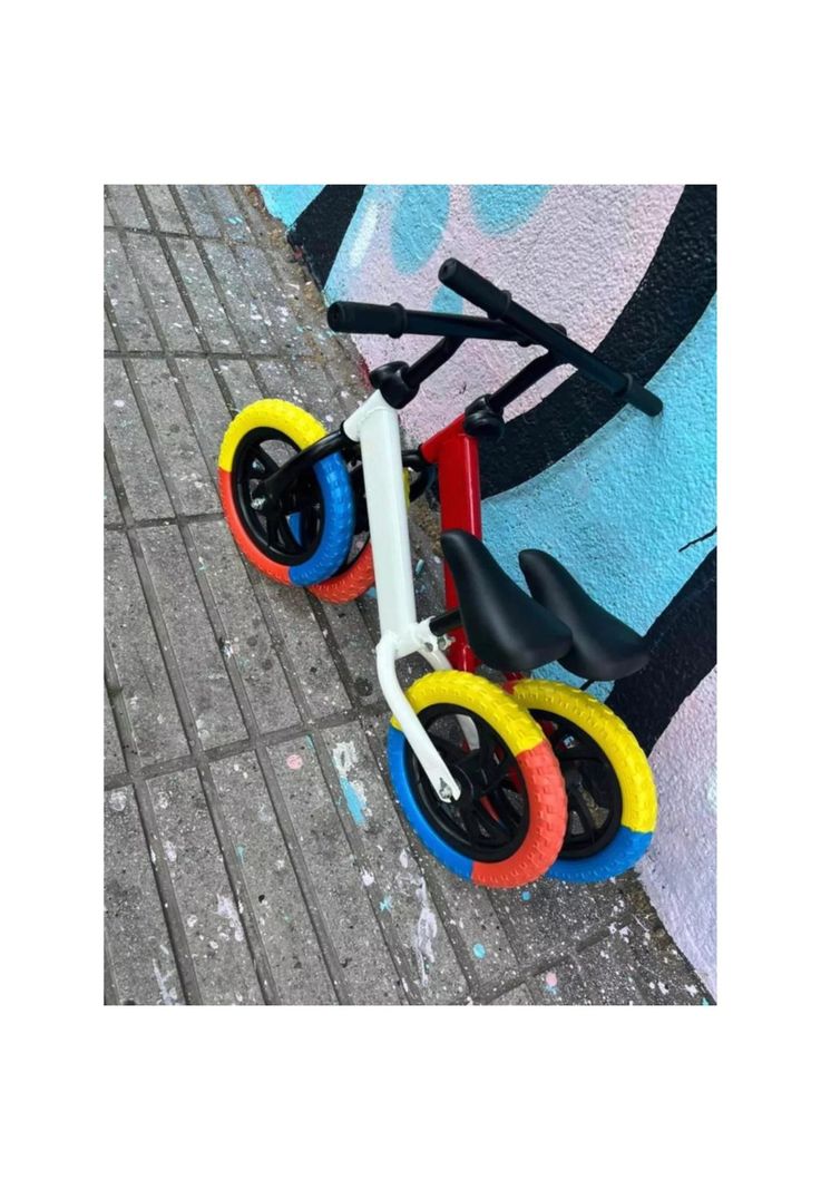 Bicicleta Equilibrio Sin Pedales Infantil Aprendizaje Roja-5