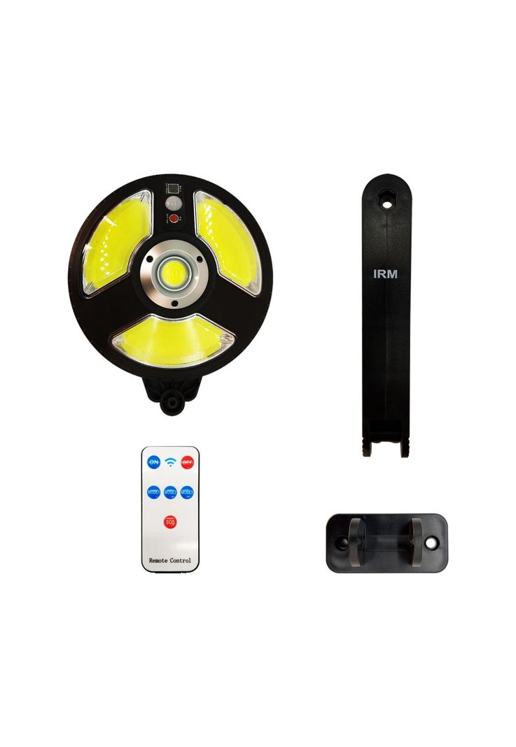 Foco Lámpara Pared Solar LED Control Remoto 38x21 CM-2