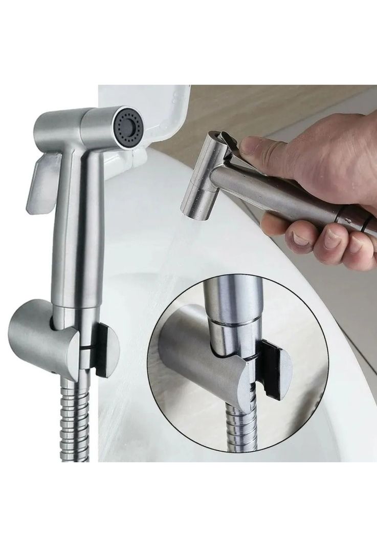 Ducha Bidet WC Árabe Acero Inoxidable-2