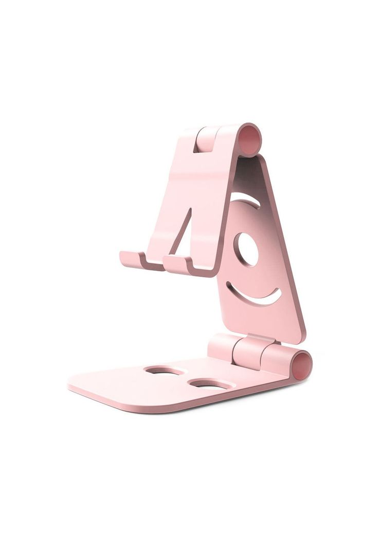 Soporte Celular Tablet Escritorio Mesa Rosado-0