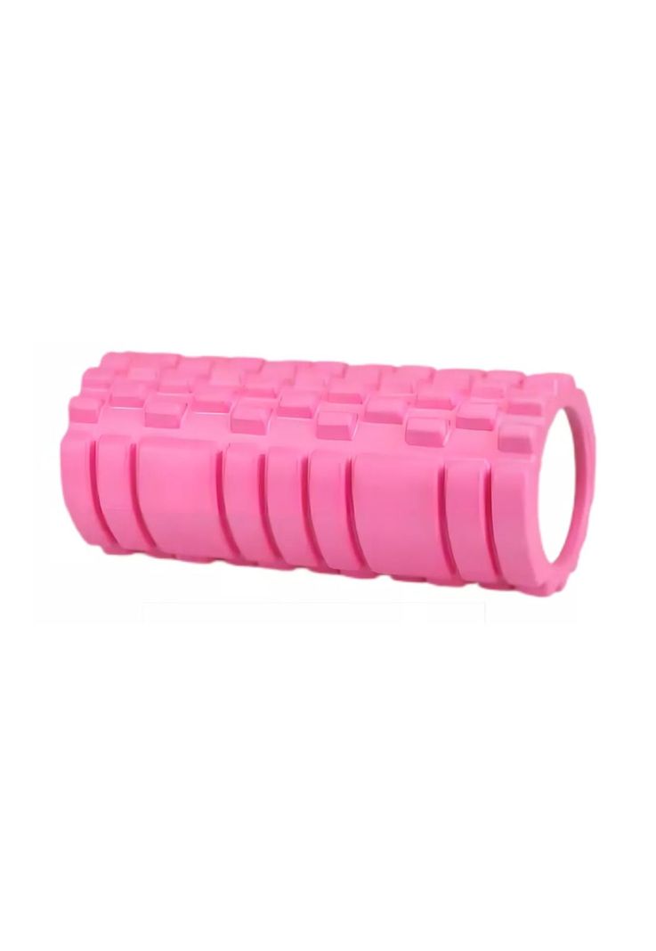 Rodillo Yoga Pilates Ejercicios Elongación Rosado-0