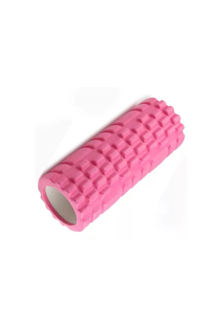 Rodillo Yoga Pilates Ejercicios Elongación Rosado-2