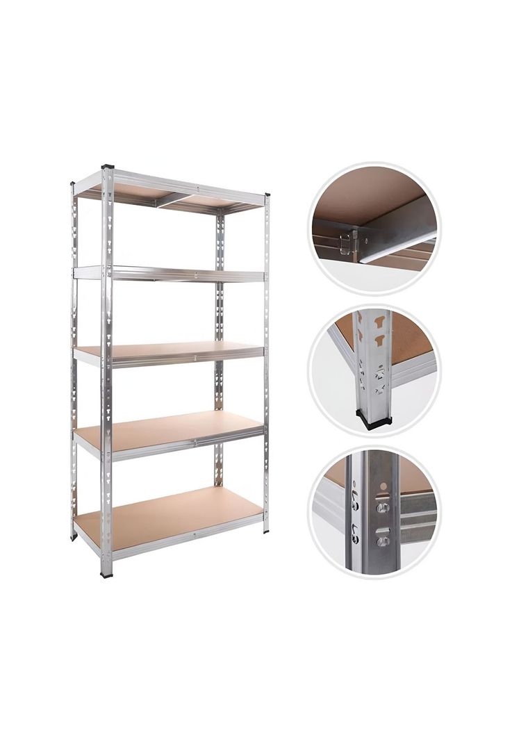 Estante Multifuncional Metal Armable 180x90x40 CM-4