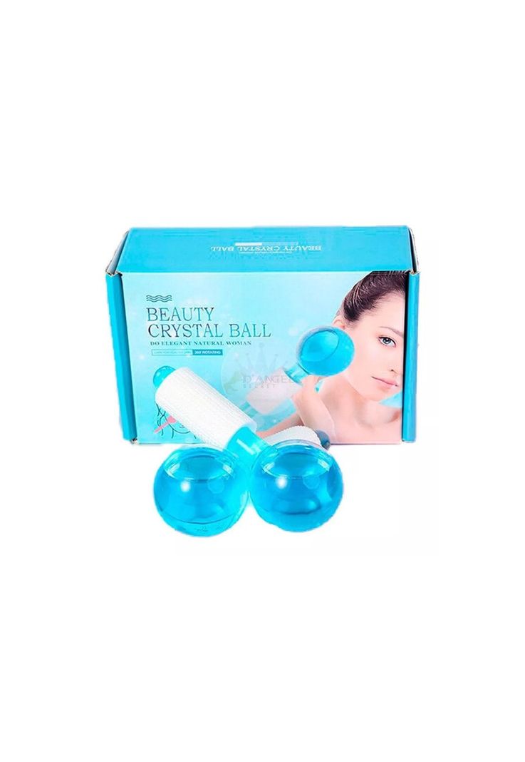 Bolas Masajeadora Cristal Facial Frio Calor-5