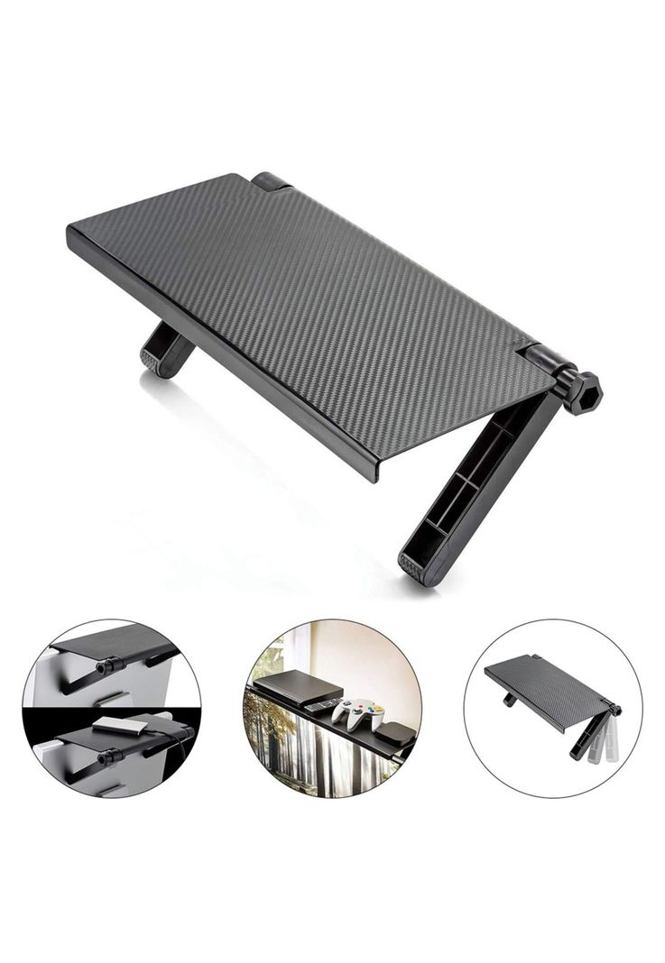 Repisa Estante Pared Soporte Sobre Pantalla TV Ajustable Plegable-1