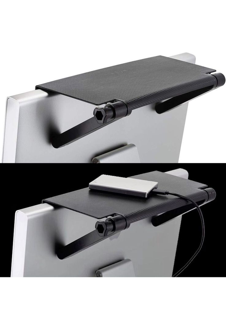 Repisa Estante Pared Soporte Sobre Pantalla TV Ajustable Plegable-3