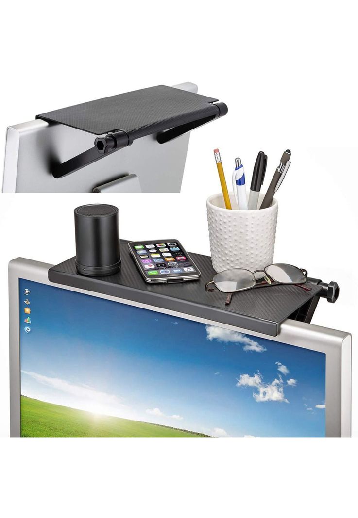 Repisa Estante Pared Soporte Sobre Pantalla TV Ajustable Plegable-6