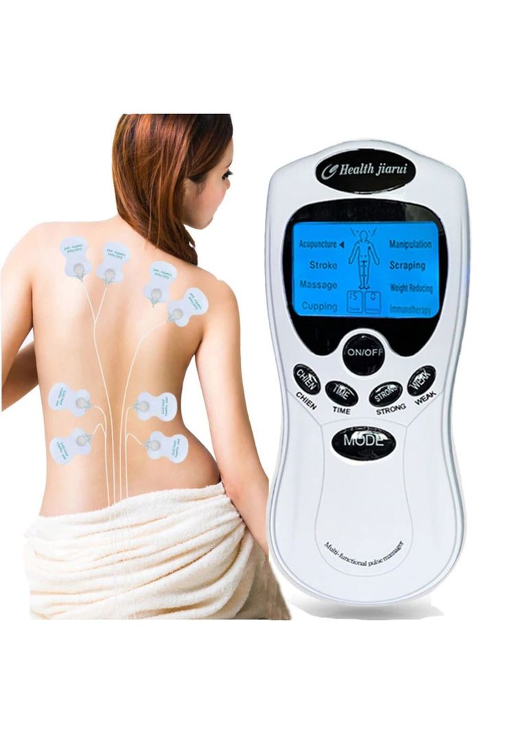 Electrofísico Tens Electro Estimulador 4 Parches-1