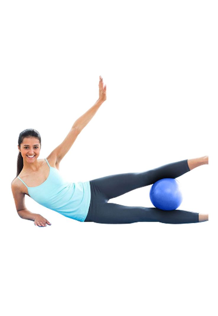 Pelota Yoga Deportes Pilates Pequeña Azul-2