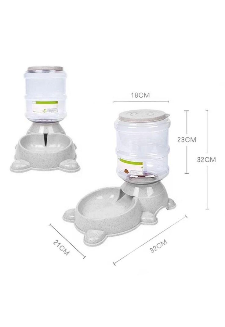 Dispensador Agua Bebedero Automático Mascota 3.8 LTGR-1