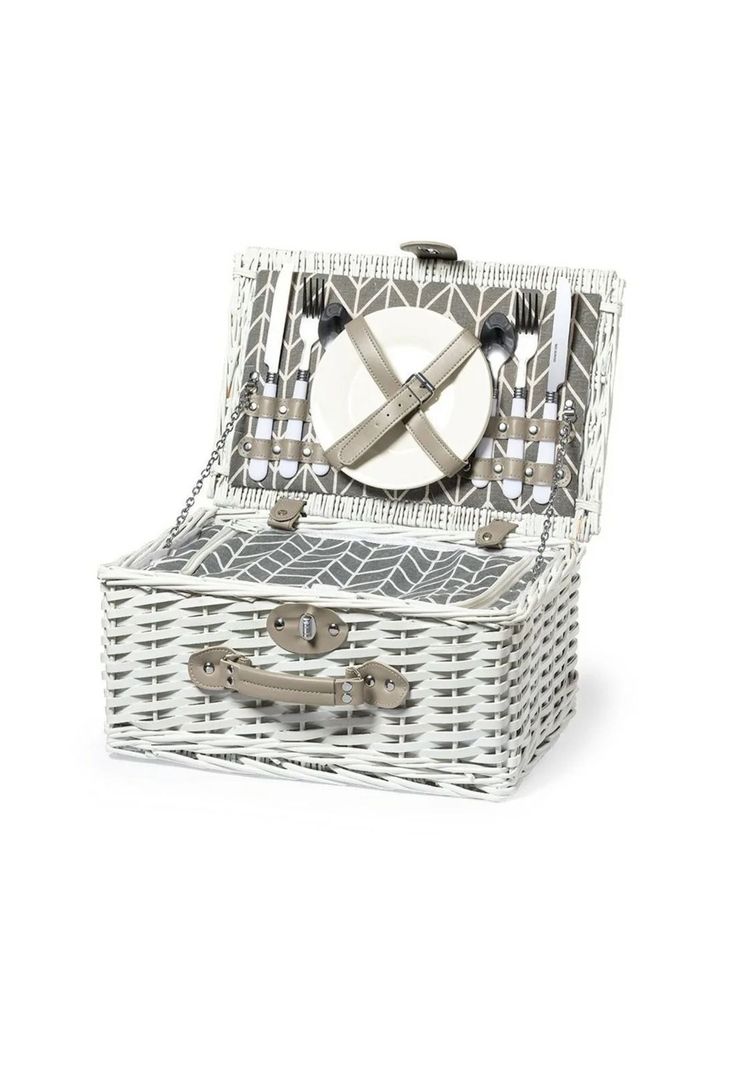 Cesta Cooler Mimbre Aluminio 39x26x19 CM Picnic Midland-0