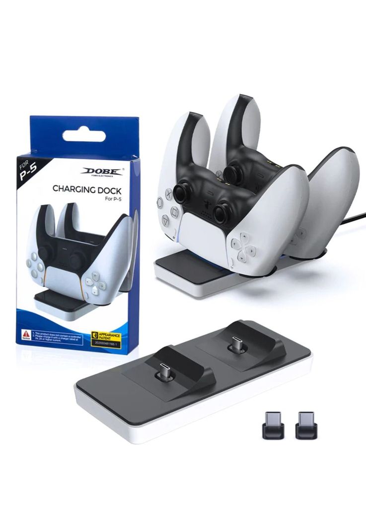 Base Doble Carga Joystick PS5 33x18x9 CM-5