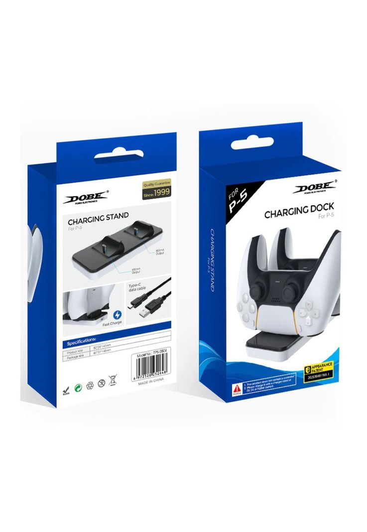 Base Doble Carga Joystick PS5 33x18x9 CM-6