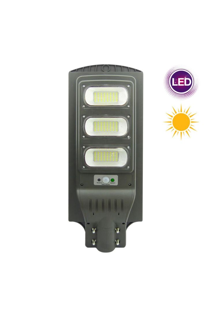 Foco Solar 144 LED 3 Placas 120 Watt Sensor Movimiento-3