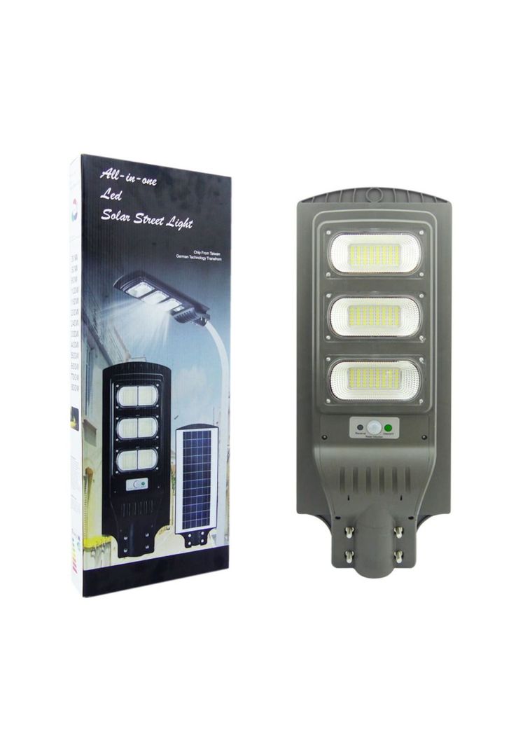 Foco Solar 144 LED 3 Placas 120 Watt Sensor Movimiento-4