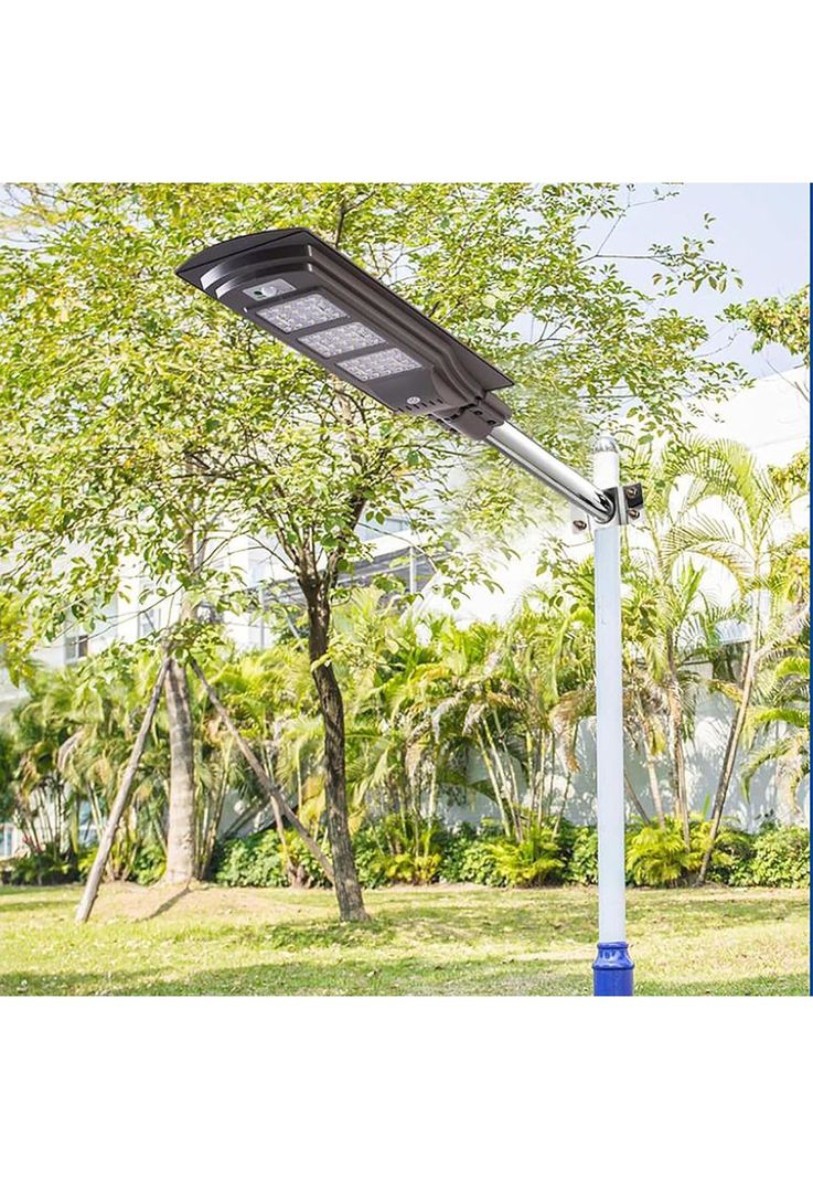 Foco Solar 144 LED 3 Placas 120 Watt Sensor Movimiento-5