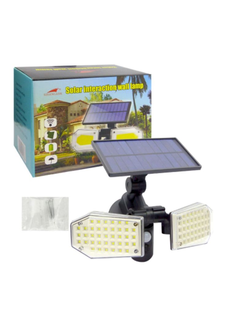 Foco Solar Luz LED Sensor Movimiento-3