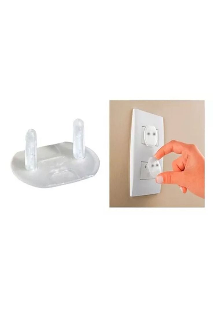 Set 8 Cubre Enchufe Seguridad Bebes y Niños-3