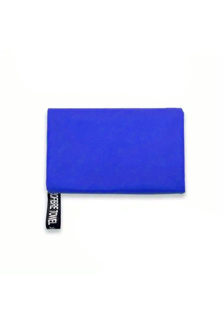 Set 3 Toallas Baño Viaje Microfibra Secado Rápido Azul-1