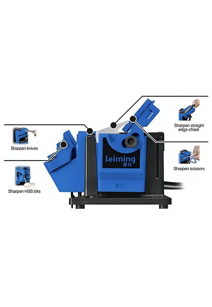 Afilador Cuchillos Brocas Eléctrico Profesional 1350rpm 96 Watt-2