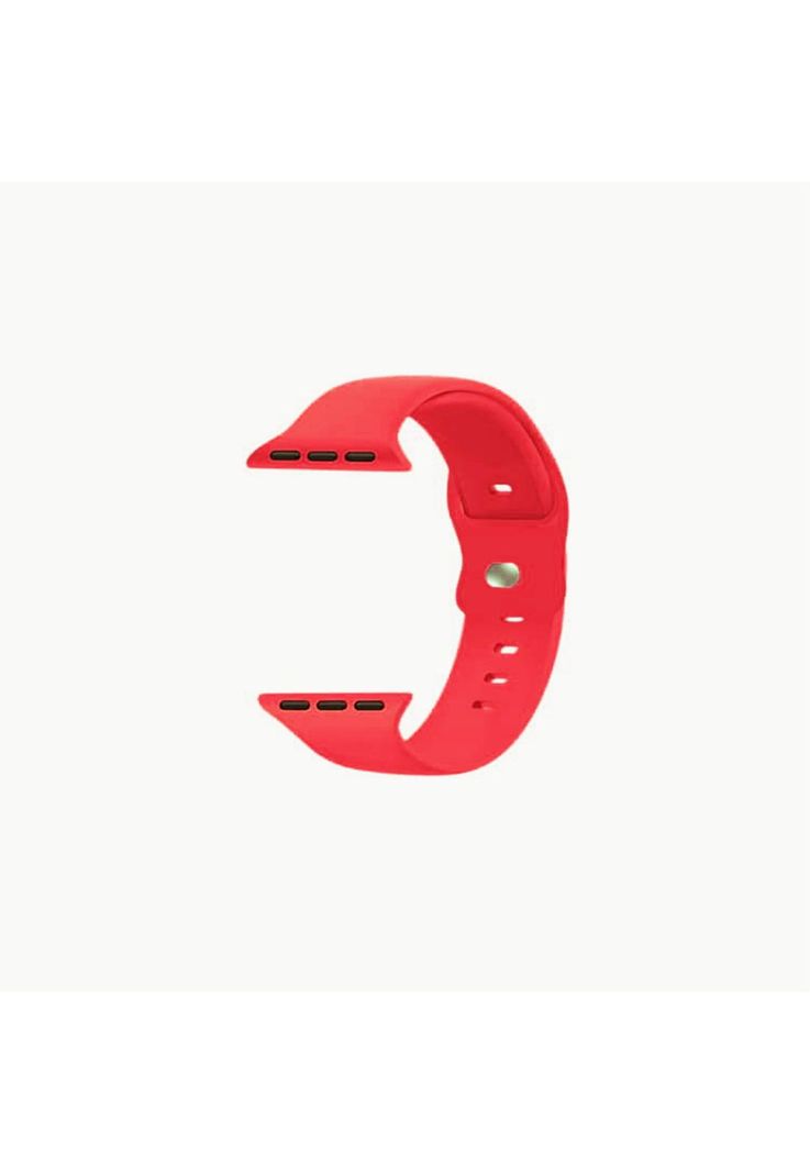 Correa Apple Watch Silicona Rojo M/L 42x44x45 MM-0