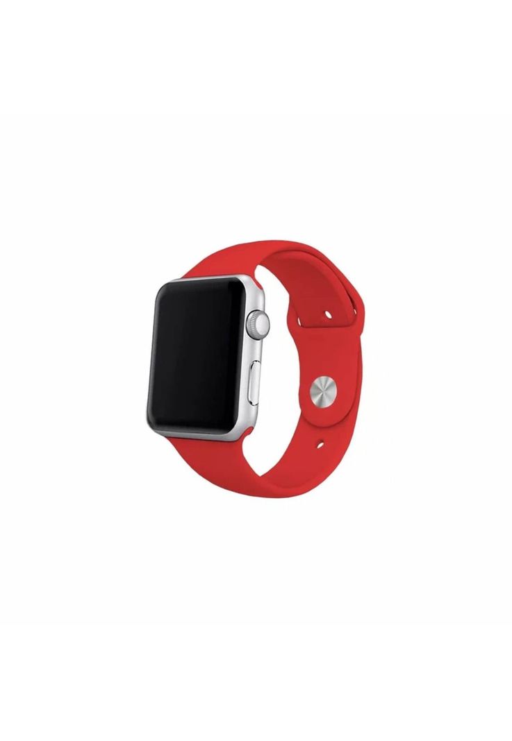 Correa Apple Watch Silicona Rojo M/L 42x44x45 MM-3