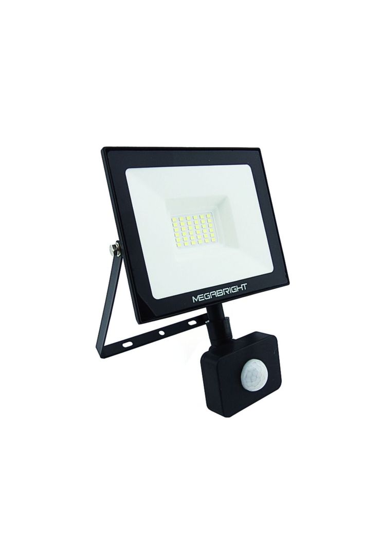 Foco LED Halógeno 30 Watt Sensor Movimiento Luz Fría Certificado-0