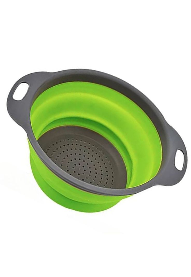 Pack 2 Coladores Escurridor Cocina Verde-2