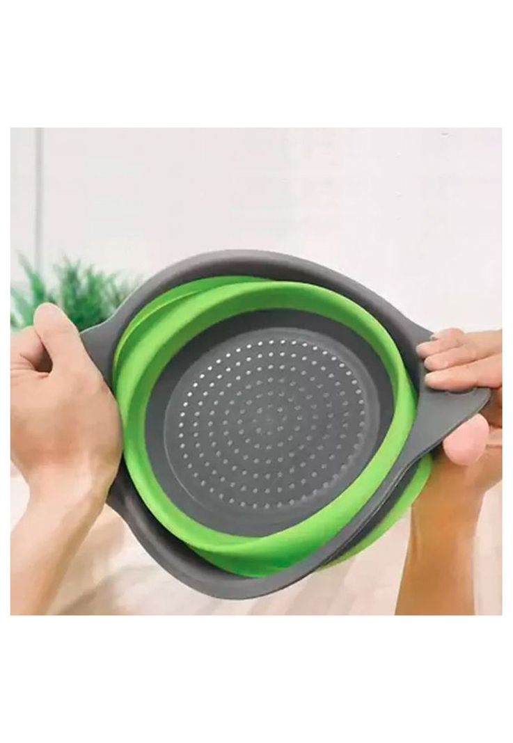Pack 2 Coladores Escurridor Cocina Verde-3