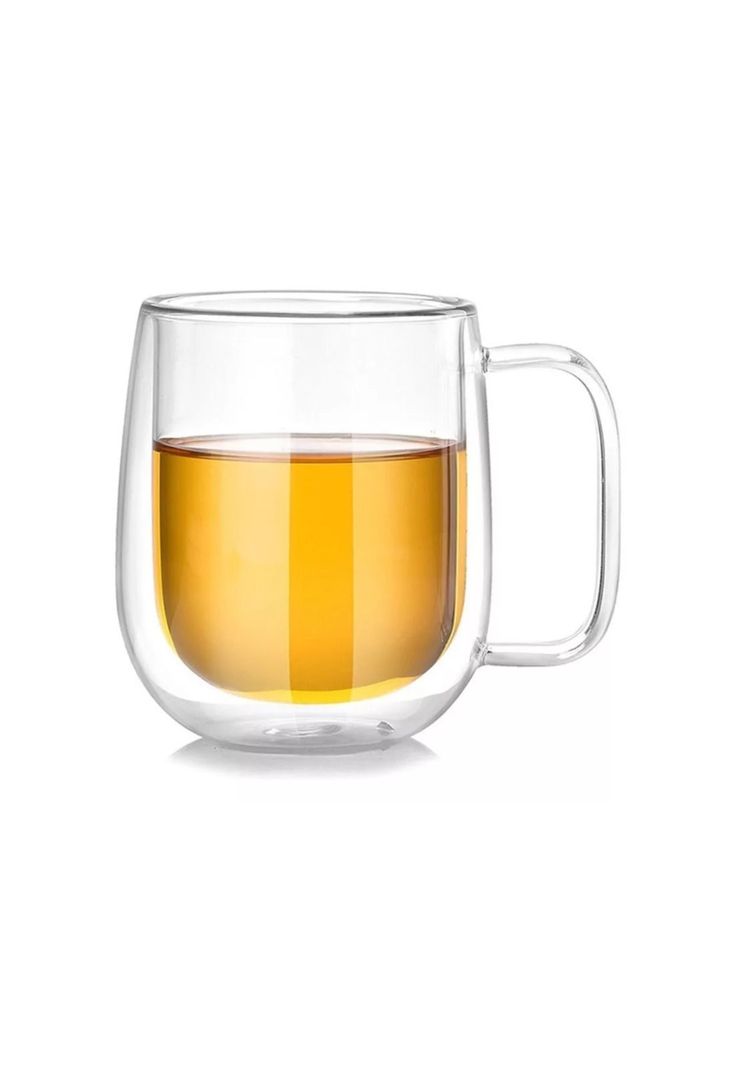 Pack 2 Tazas MUG Café Té Doble Pared Vidrio 250 ML-1