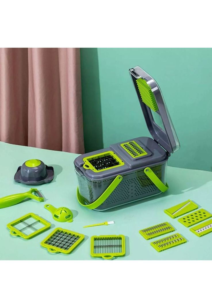 Picador Cortador Rayador Verduras Frutas 22 en 1-3