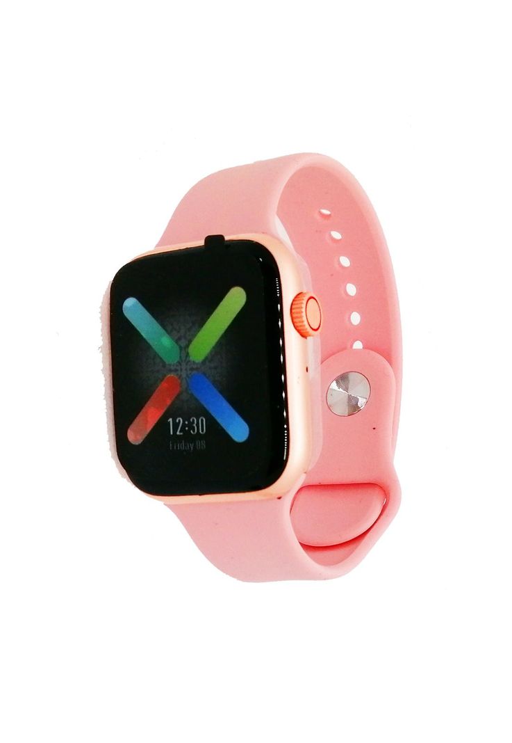 Reloj Inteligente W8 Smartwatch Bluetooth Rosado-0