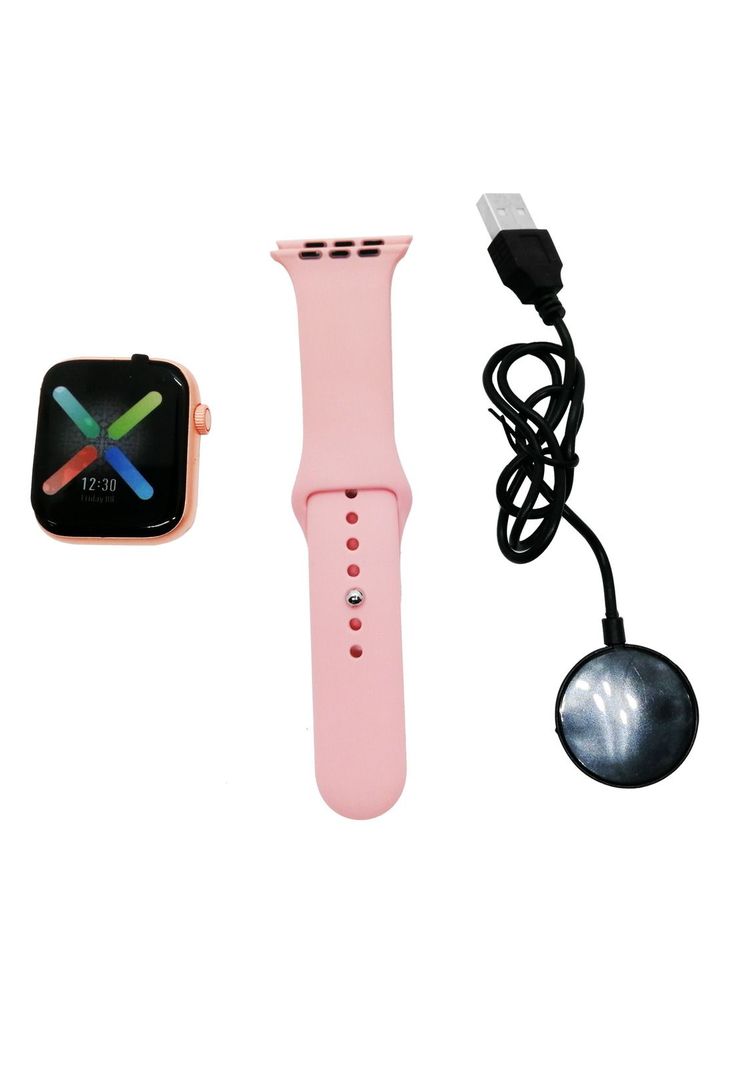 Reloj Inteligente W8 Smartwatch Bluetooth Rosado-2