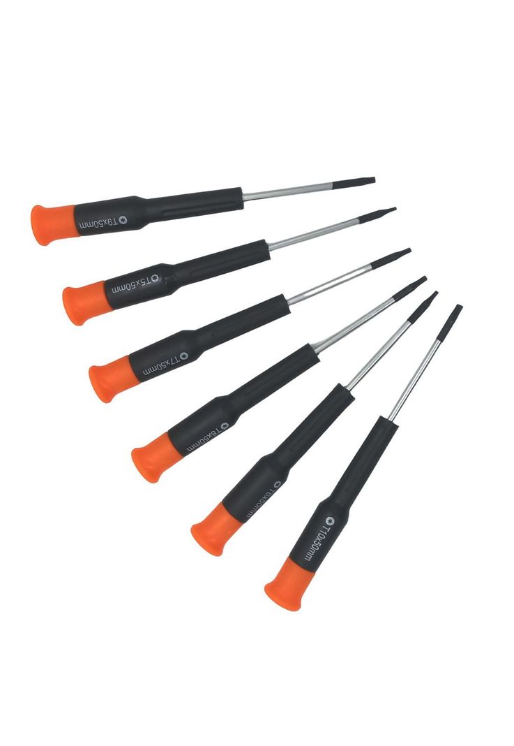 Kit Herramientas Desatornilladores Torque Estrella 6 Piezas-1