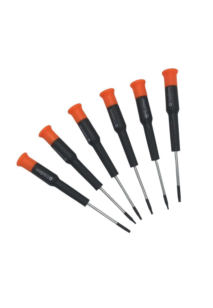 Kit Herramientas Desatornilladores Torque Estrella 6 Piezas-2