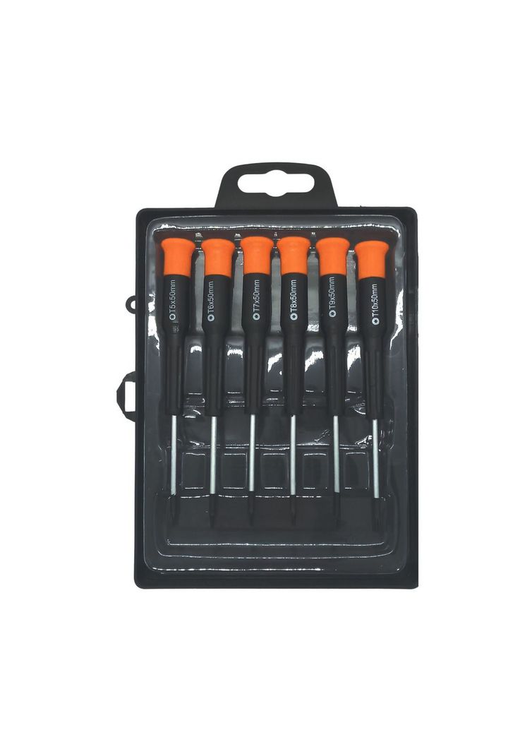 Kit Herramientas Desatornilladores Torque Estrella 6 Piezas-3