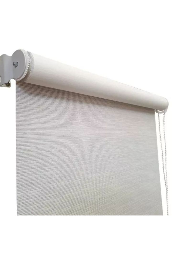 Cortina Roller Blackout Gris Diseño Jaspeado 60x240 CM-1