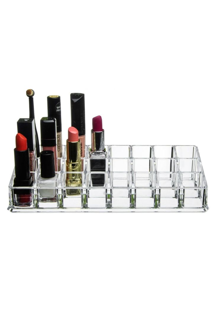 Organizador Cosmetiquero Multifuncional Labiales Acrílico 22.5x9x5 CM-1