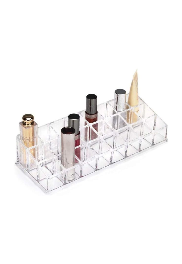 Organizador Cosmetiquero Multifuncional Labiales Acrílico 22.5x9x5 CM-2
