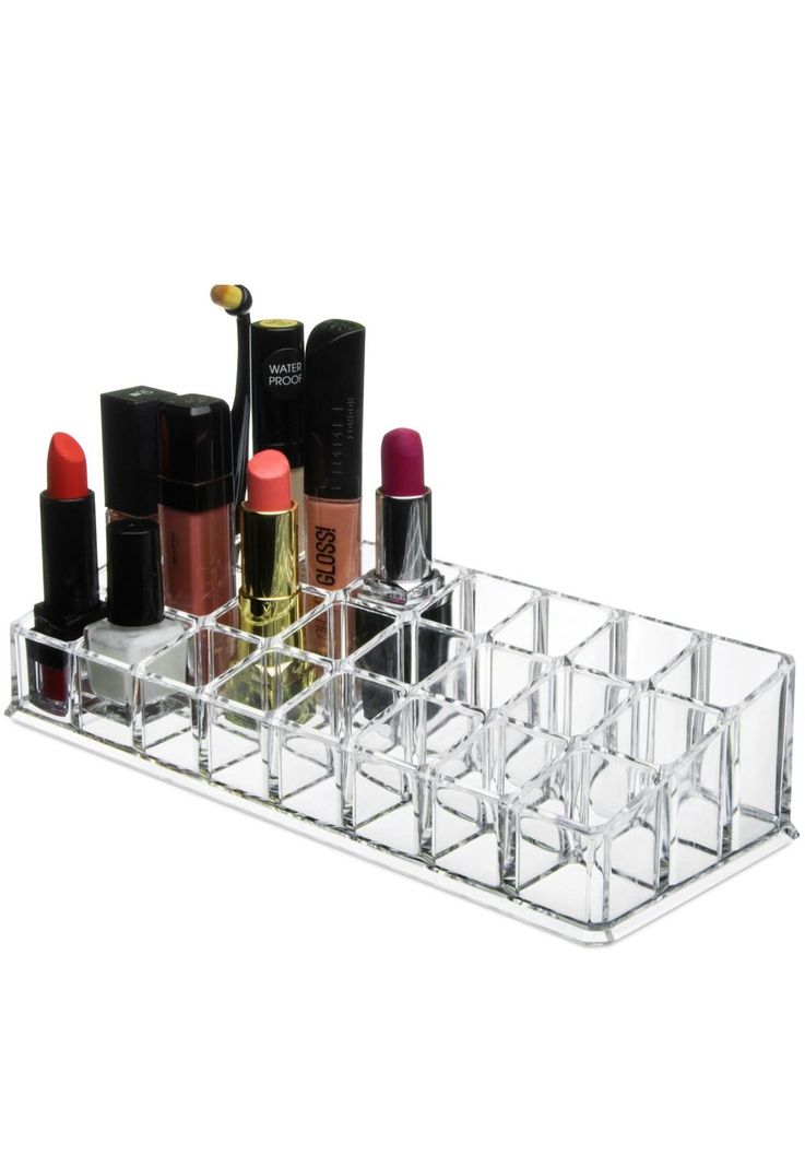 Organizador Cosmetiquero Multifuncional Labiales Acrílico 22.5x9x5 CM-3