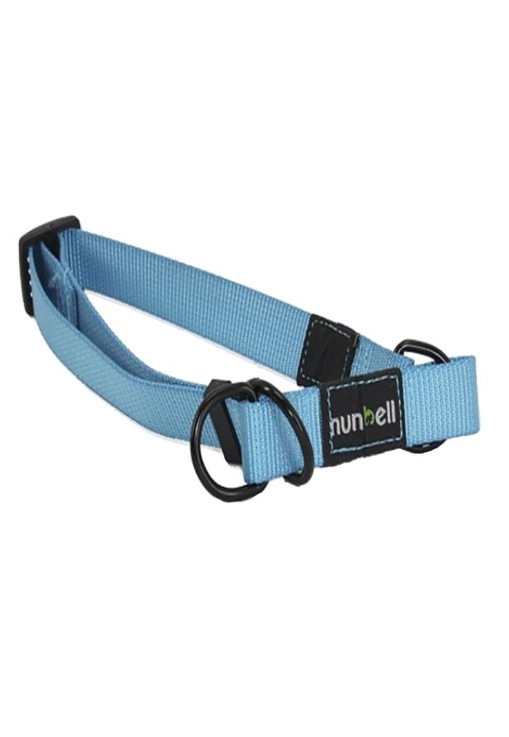 Collar Gato y Perro Resistente y Ajustable Celeste-0