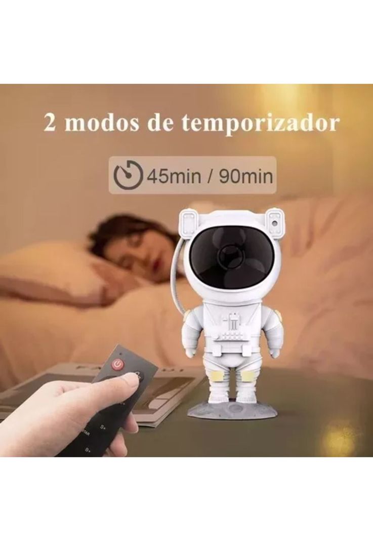 Proyector Lámpara Galaxia Astronauta Estrellas Dormitorio Noche-3