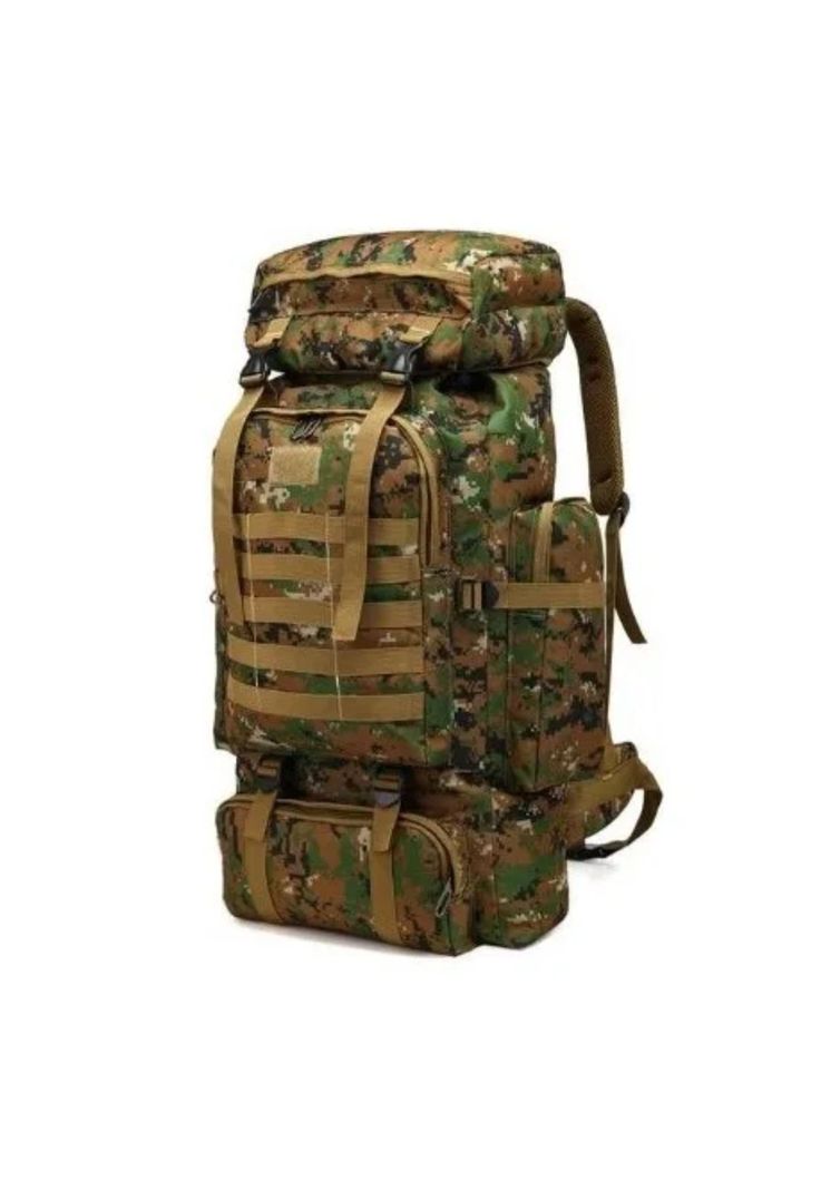 Mochila Táctica Camping Trekking Senderismo 80 L Jungla-0