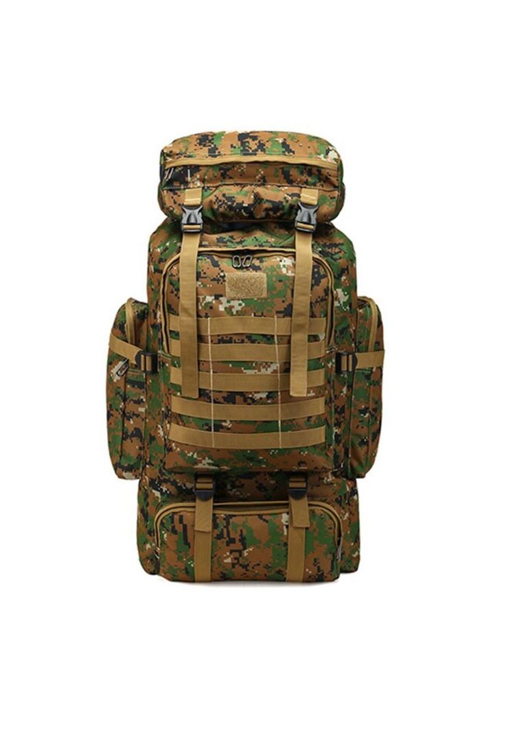Mochila Táctica Camping Trekking Senderismo 80 L Jungla-3