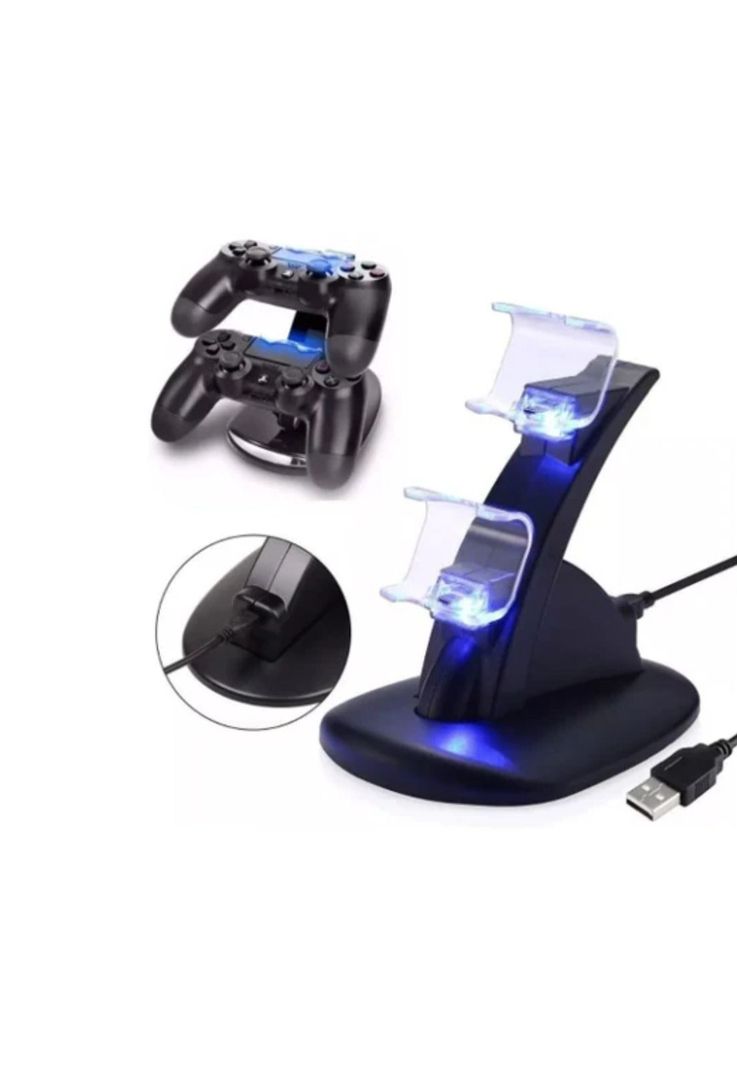Cargador Doble Joystick Control PS4 Dualshock-4