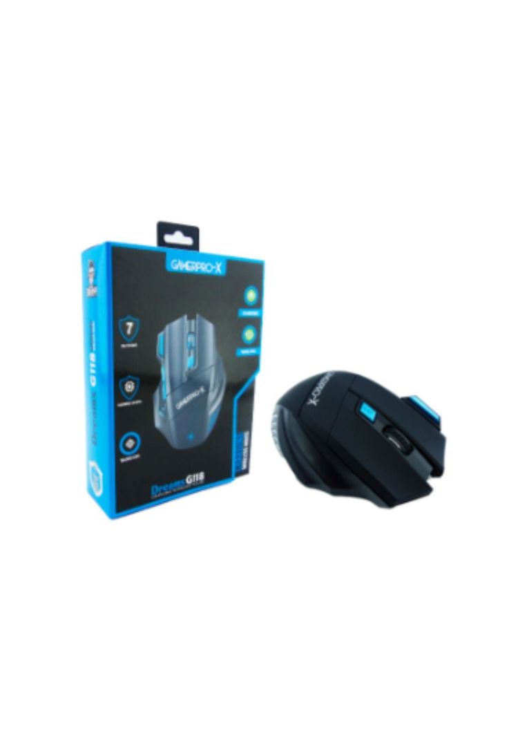 Mouse Gamer Profesional Bluetooth Luz RGB DPI-2